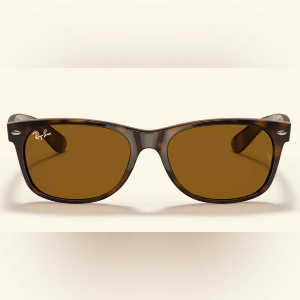 Ray-Ban (New Style) Wayfarer classic (Brown). For men or women.